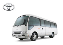 成都租中巴車-豐田考斯特